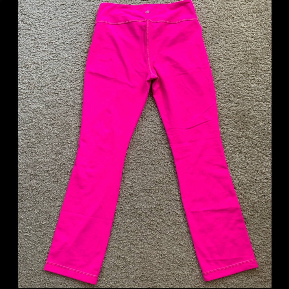 Lululemon PYB pant (hot pink) size 6